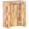 vidaXL Sideboard 59x33x75 cm Raues Mangoholz