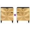 vidaXL Nachttisch mit Schubladen 50 x 33 x 60 cm Massivholz Mango