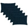 vidaXL Kissenbezug 6 stk. HOUTEN Marineblau 50 x 80 cm