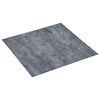 vidaXL Selbstklebende Bodenplanken Grau Marmor 30,5 x 30,5 cm 20 Stk.