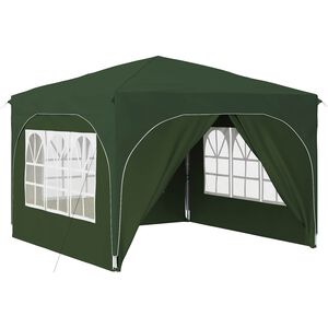 vidaXL Pop-up Partyzelt 290 x 290 x 245 cm Gr&uuml;n Oxford-Stoff