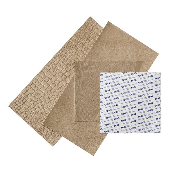 WallArt Leder-Wandpaneele Borret 32 Stk. Sand-Beige