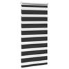 vidaXL Zebra-Rollo 80,9 x 150 cm, Stoffbreite 76,7 cm, schwarz
