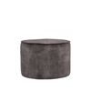 LABEL51 Pouf Tibo 55x55x40 cm Anthrazit Velours