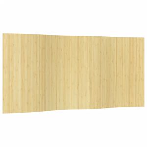 vidaXL Paravent Hell Natur Breite 400 cm H&ouml;he 165 cm Bambus