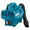 Makita Akku-Staubsauger 10,8 V Blau
