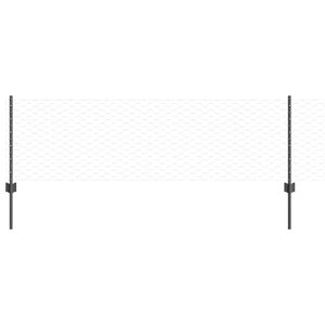 vidaXL Geschwei&szlig;ter Drahtzaun 50 x 0,6 m (B x H)