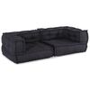 vidaXL 2-Sitzer-Modulsofa Anthrazit 140x70x36 cm Stoff