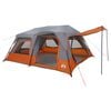 vidaXL Sofort Zelt Grau und Orange 10 Personen