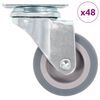 vidaXL 48 Stk. Lenkrollen 50 mm