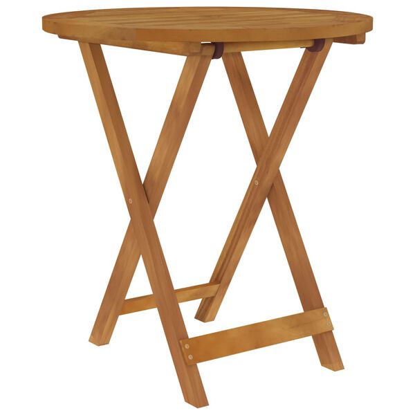 vidaXL 3-tlg. Garten-Essgruppe Klappbar Massivholz Akazie