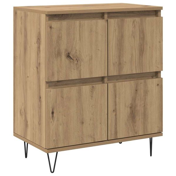 vidaXL Sideboard Artisan-Eiche 60 x 35 x 70 cm