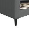 vidaXL Tagesbett Dunkelgrau 80x200 cm Stoff