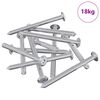 vidaXL M&ouml;bel-Schrauben 1400 stk. Silber Stahl
