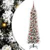 vidaXL K&uuml;nstlicher Weihnachtsbaum Wei&szlig; 150 cm