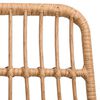 vidaXL 9-tlg. Garten-Essgruppe Poly Rattan