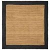 vidaXL Bereichsteppich Dunkelgrau 240 x 240 cm Jute