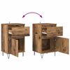 vidaXL Sideboard mit Schubladen Altholz 35 x 40 x 70 cm Holzwerkstoff