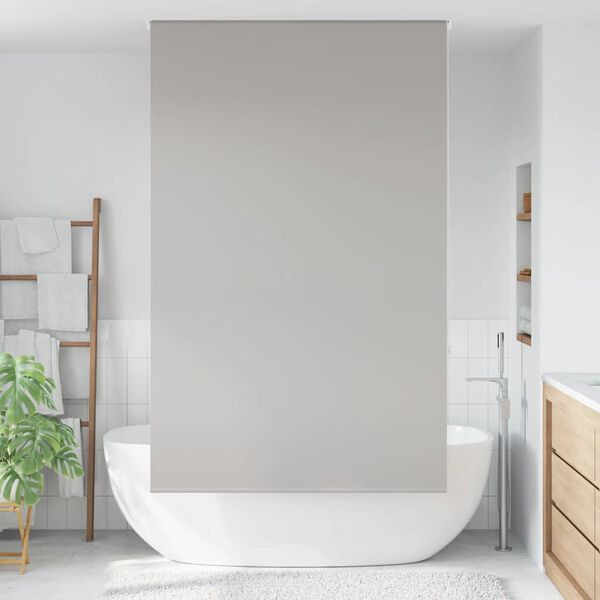 vidaXL Duschrollo 130x240 cm Stoffbreite 126 cm