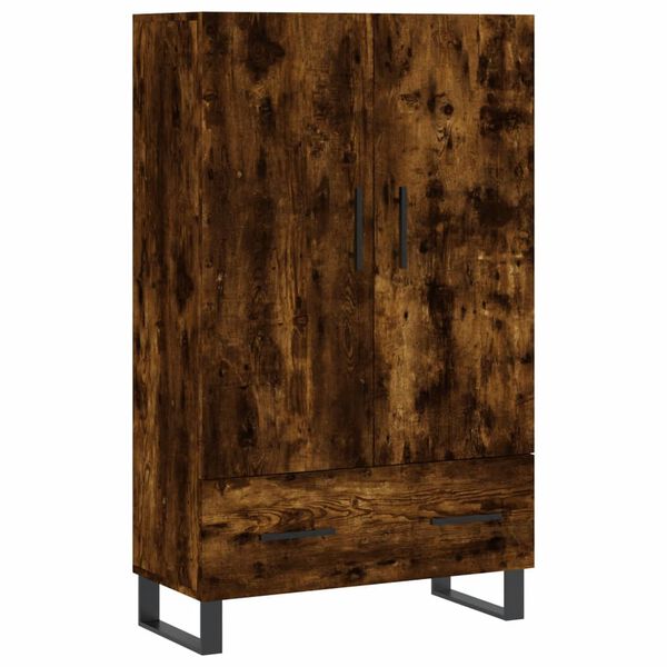 vidaXL Highboard Räuchereiche 69,5x31x115 cm Holzwerkstoff