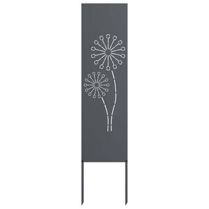 vidaXL Garten Sichtschutz-Leinwand Anthrazit 32 x 140 cm