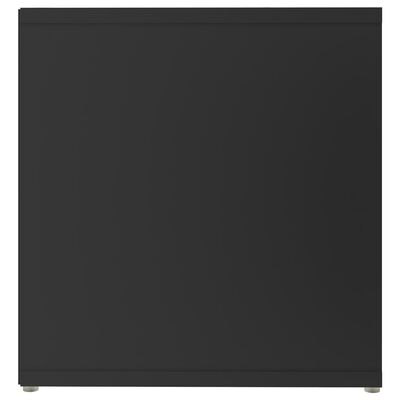 vidaXL TV-Schränke 2 Stk. Grau 142,5x35x36,5 cm Spanplatte