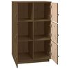 vidaXL Highboard Honigbraun 67x40x108,5 cm Massivholz Kiefer