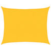 vidaXL Sonnensegel 160 g/m² Rechteckig Gelb 6x7 m HDPE