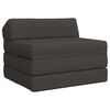 vidaXL Klappsofa Bett Dunkelgrau 200 x 70 x 10 cm Stoff