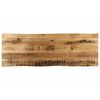 vidaXL Tischplatte mit Baumkante 140x40x2,5 cm Raues Mango Massivholz