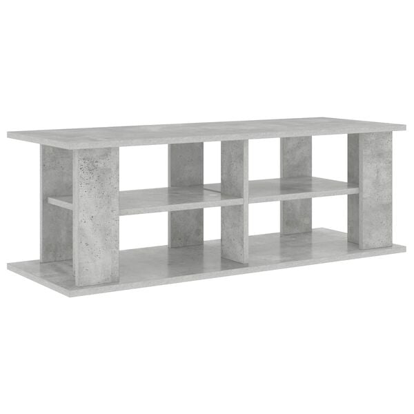 vidaXL TV-St&auml;nder Beton Grau 96 x 35 x 33,5 cm