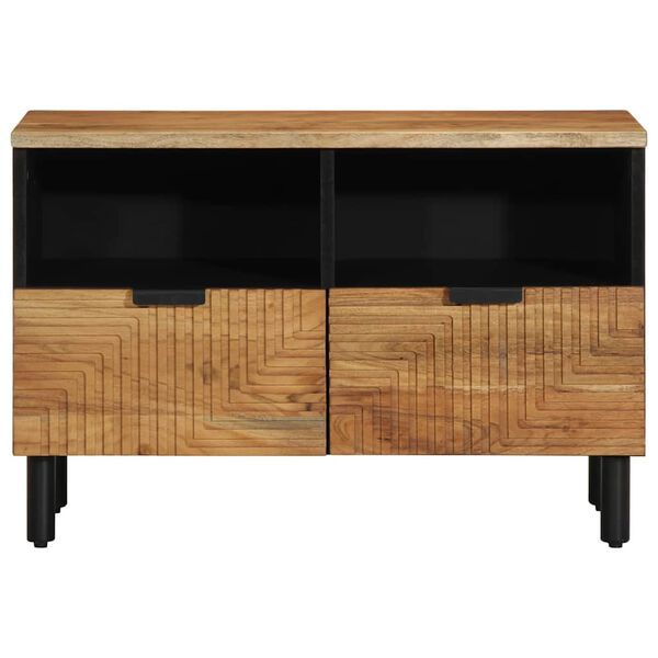 vidaXL TV-Schrank 70x33x46 cm Massivholz Akazie