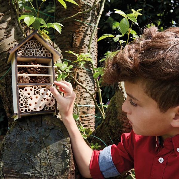 Scout Insektenhotel 9,5x16x28 cm Holz