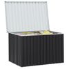 vidaXL Gartenbox Anthrazit 149x99x93 cm