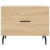 vidaXL Couchtisch Sonoma-Eiche 50x50x40 cm Holzwerkstoff