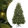 vidaXL K&uuml;nstlicher Weihnachtsbaum 240 cm 300 LEDs Warmes Wei&szlig; Gr&uuml;n