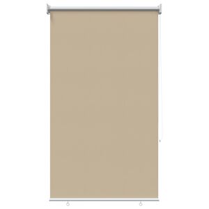 vidaXL Au&szlig;en-Rollos mit UV-Schutz Beige 100 x 140 cm