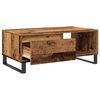 vidaXL Couchtisch Altholz-Optik 90x50x36,5 cm Holzwerkstoff