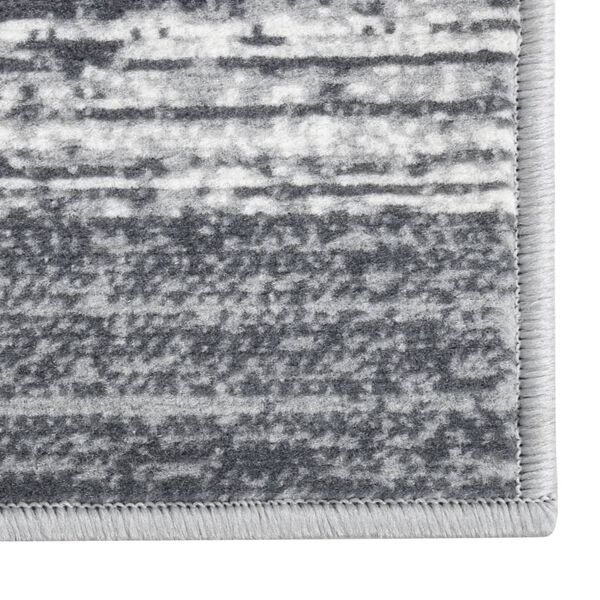 vidaXL Teppichl&auml;ufer BCF Grau 100x350 cm