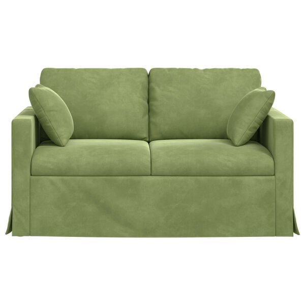 vidaXL Sofa Hellgr&uuml;n Gesamtabmessungen: 138 x 78 x 80 cm (B x T x H)
