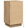 vidaXL Nachttisch Artisan-Eiche 39 x 34,5 x 65 cm Holzwerkstoff
