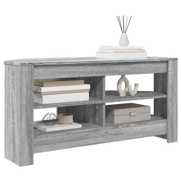 vidaXL EckTVSchrank Graues Sonoma 102 x 40,5 x 45 cm Holzwerkstoff