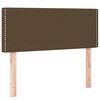 vidaXL Kopfteil Dunkelbraun 100x5x78/88 cm Stoff