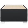 vidaXL Bettgestell Schwarz 100x200 cm Kunstleder