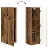 vidaXL TV-Wandschrank Altholz 30 x 31 x 100 cm Holzwerkstoff
