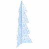 vidaXL Weihnachtsbaum mit 100 LEDs Kaltwei&szlig; 120 cm Acryl