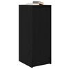 vidaXL Sideboard Schwarz Eichen-Optik 29,5x34x76 cm Holzwerkstoff