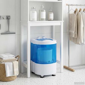 vidaXL Mini-Waschmaschine mit Schleuder und 1 Kammer 2,6 kg