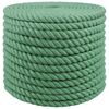 vidaXL Juteseil 24 mm Gr&uuml;n 100% Tossa Jute