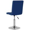 vidaXL Barhocker Blau Stoff